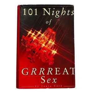 101 Nights of GRRREAT Sex by Laura Corn (1995, Hardcover, Dust Jacket)